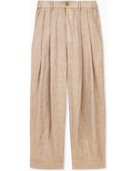 Giorgio Armani - Trouser Oversized Fit - Lyst
