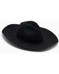 Giorgio Armani - Cappello A Tesa Larga - Lyst