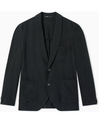 Giorgio Armani - Single-Breasted Jacket - Lyst