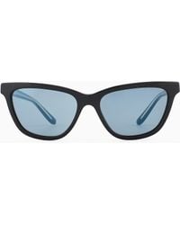 Giorgio Armani - Occhiali Da Sole Donna Forma Cat-Eye Asian Fit - Lyst