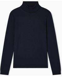 Giorgio Armani - Cashmere Mock-Neck Jumper - Lyst