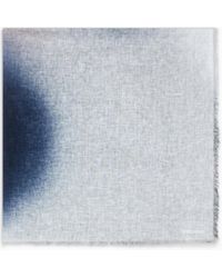 Giorgio Armani - Linen Stole With A Gradient Print - Lyst