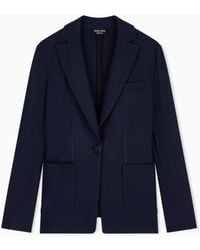 Giorgio Armani - Single-Breasted Jacket - Lyst