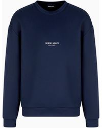 Giorgio Armani - Felpa Girocollo - Lyst