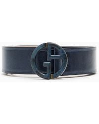 Giorgio Armani - Plate Belt - Lyst
