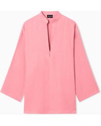 Giorgio Armani - Hemp Shirt - Lyst
