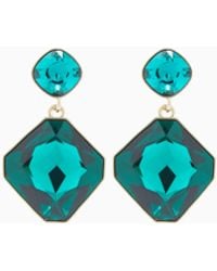 Giorgio Armani - Pendant Earrings With Swarovski Crystals - Lyst