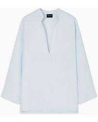 Giorgio Armani - Hemp Shirt - Lyst