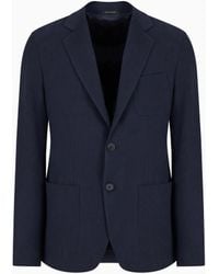 Giorgio Armani - Upton Line Single-Breasted Jacket - Lyst