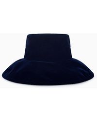 Giorgio Armani - Wide-Brimmed Hat - Lyst