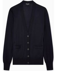 Giorgio Armani - Pure Cashmere Long Cardigan - Lyst