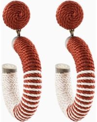 Giorgio Armani - Hoop Earrings - Lyst