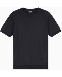 Giorgio Armani - Slim-Fit Sweater - Lyst