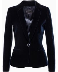 Giorgio Armani - Single-Breasted Jacket - Lyst