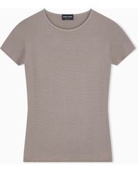Giorgio Armani - Crew Neck Jumper - Lyst