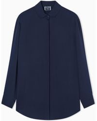 Giorgio Armani - Semi-Sheer Shirt - Lyst