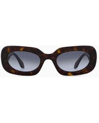 Giorgio Armani - Rectangular Sunglasses - Lyst