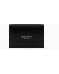 Giorgio Armani - Mini La Prima Trifold Wallet - Lyst