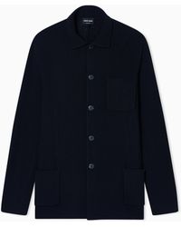 Giorgio Armani - Single-Breasted Jacket - Lyst
