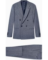 Giorgio Armani - Soho Line Double-Breasted Suit - Lyst