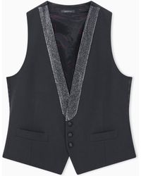 Giorgio Armani - Waistcoat Giorgio's Regular Fit - Lyst