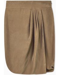 Giorgio Armani - Armani/Archivio Ss1990 Wrap-Effect Skirt - Lyst