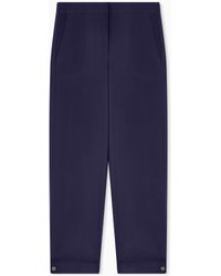 Giorgio Armani - Technical-Cady Straight Trousers - Lyst