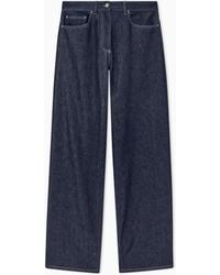 Giorgio Armani - Trouser Regular Fit 5 Pocket Cotton And Virgin Wool Denim - Lyst