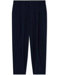 Giorgio Armani - Single-Pleat, Virgin Wool Crêpe Trousers - Lyst