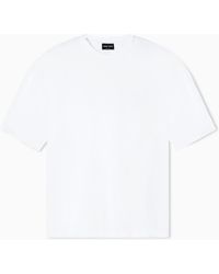 Giorgio Armani - Organic Cotton Interlock Crew-Neck T-Shirt - Lyst