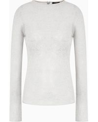 Giorgio Armani - Maglia Girocollo - Lyst