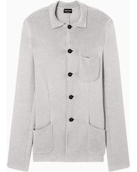 Giorgio Armani - Single-Breasted Jacket - Lyst