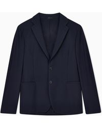 Giorgio Armani - Single-Breasted Jacket - Lyst