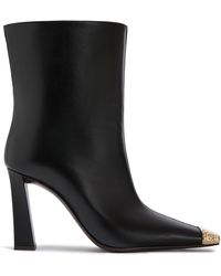 Giuseppe Zanotti - Metallic-Toe Block-Heel Boots - Lyst