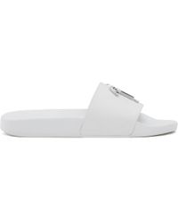Giuseppe Zanotti Sandale en cuir de veau blanc BRETT