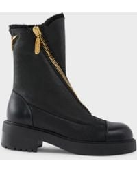 Giuseppe Zanotti - Asymmetric Combat Boot - Lyst