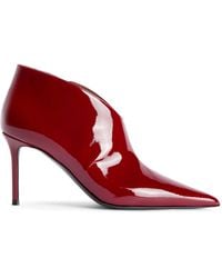 Giuseppe Zanotti - Pointed-Toe Patent Leather Boots - Lyst