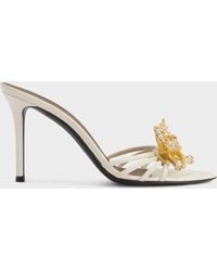 Giuseppe Zanotti - Orchid Crystal Mule 90 - Lyst