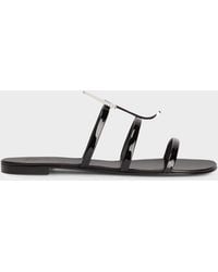 Giuseppe Zanotti - Syrma G Flat Sandal - Lyst