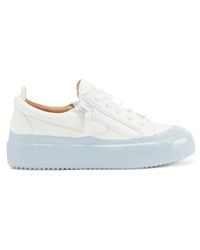 Giuseppe Zanotti - Panelled Low-top Sneakers - Lyst