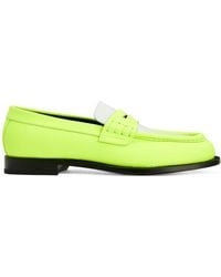 Giuseppe Zanotti - Euro Two-Tone Leather Loafers - Lyst