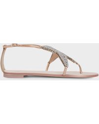 Giuseppe Zanotti - Almathea Flat Sandal - Lyst