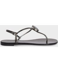 Giuseppe Zanotti - Anthonia Flat Sandal - Lyst