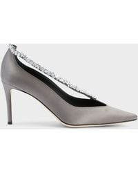 Giuseppe Zanotti - Filipa Crystal Pump 85 - Lyst