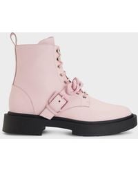 Giuseppe Zanotti - Adric Chain-Trim Combat Boots - Lyst