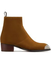 Giuseppe Zanotti Homme Men's Leather Ankle Boots Shoes Sz 6 8 8.5 9 9.5 10 11 12