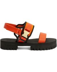 Giuseppe Zanotti - Mederic Touch-strap Sandals - Lyst