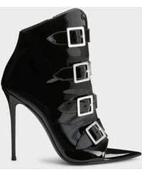 Giuseppe Zanotti - Intriigo Buckle Bootie 105 - Lyst