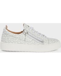 Giuseppe Zanotti - Gail Monogram Low Top - Lyst
