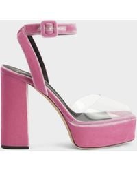 Giuseppe Zanotti - New Betty Plexi Sandal 120 - Lyst